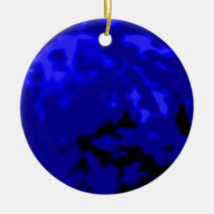 Dancing Ball Blue Red Trans MUSEUM Zazzle Gifts Ceramic Ornament