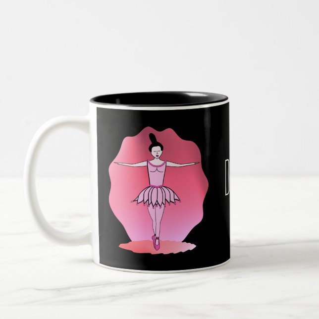 Dancing Ballerina Mug (Left)