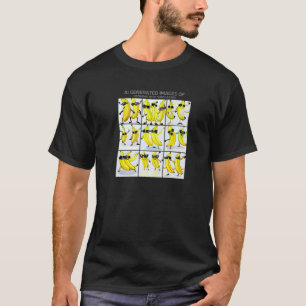 Dancing Bananas Sunglasses Ai Generated Art  Meme  T-Shirt