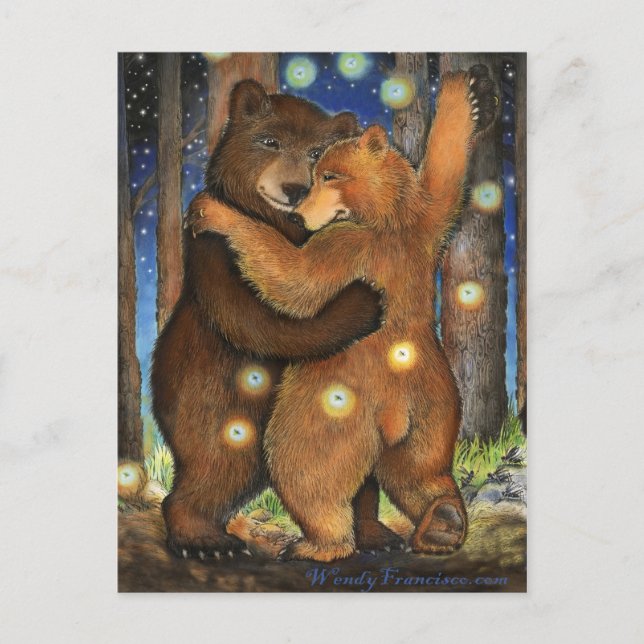 Dancing Bear Postcard (Front)