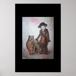 Dancing Bear Poster