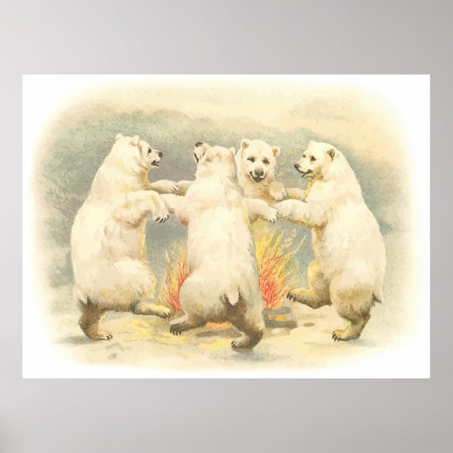 Dancing Bears Poster (Front)
