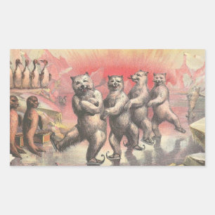 Dancing Bears Sticker