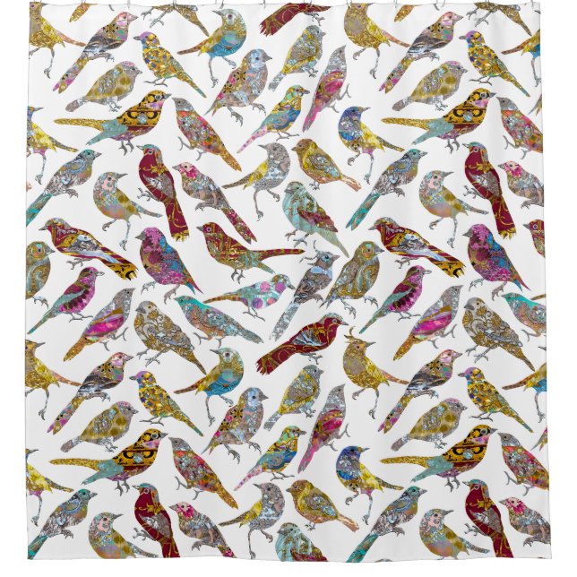 Dancing Birds Elegant Classic Showertime (Front)