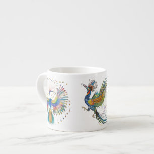 Dancing Birds of Paradise Espresso Cup