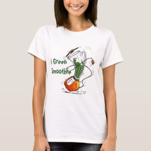 Dancing Blender -I Green Smoothie T-Shirt