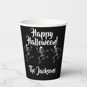 Dancing Bones Paper Cups