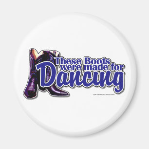 Dancing Boots Magnet