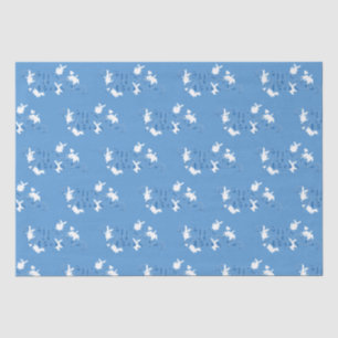 Dancing Bunnies It's a Boy! Blue Tissue Paper