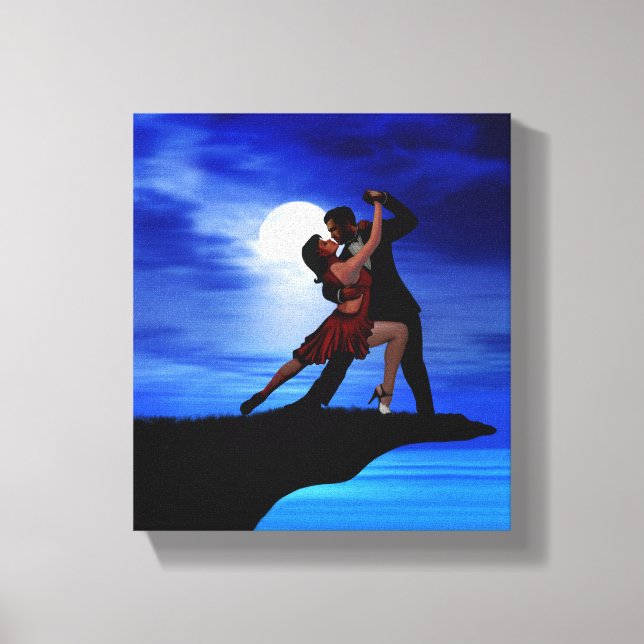 DANCING BY THE MOONLIGHT CANVAS PRINT (Front)