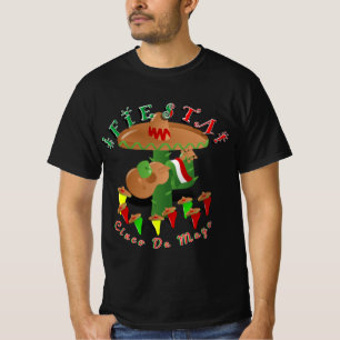 Dancing Cactus Cinco De Mayo T-Shirt