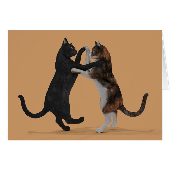 Dancing Cats (Front Horizontal)