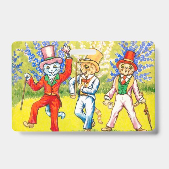 Dancing Cats Badge (Front)