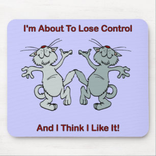 Dancing Cats Mouse Pad