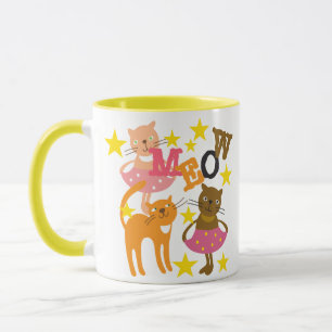 Dancing Cats Mug