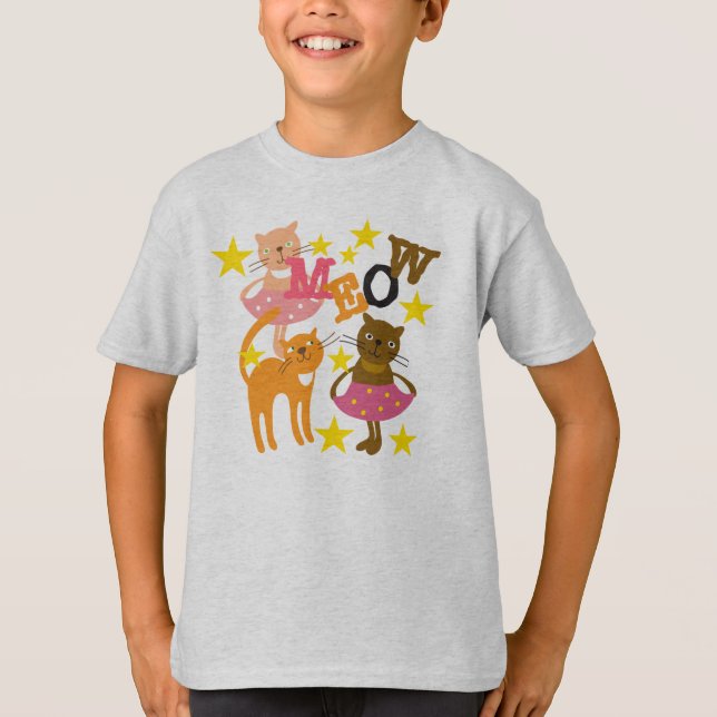 Dancing Cats T-Shirt (Front)