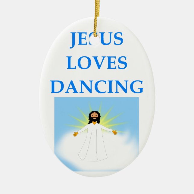 DANCING CERAMIC ORNAMENT (Front)