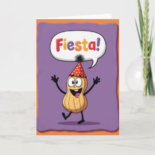 Dancing Character Birthday Card