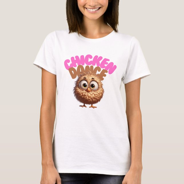 Dancing Chicken Women's T-Shirt (Front)