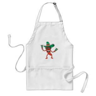 Dancing Chili Pepper Standard Apron