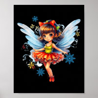 Dancing Christmas Fairy Cute Fairy Christmas
