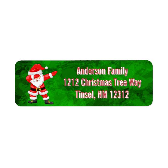 Dancing Christmas Santa Claus  (Front)