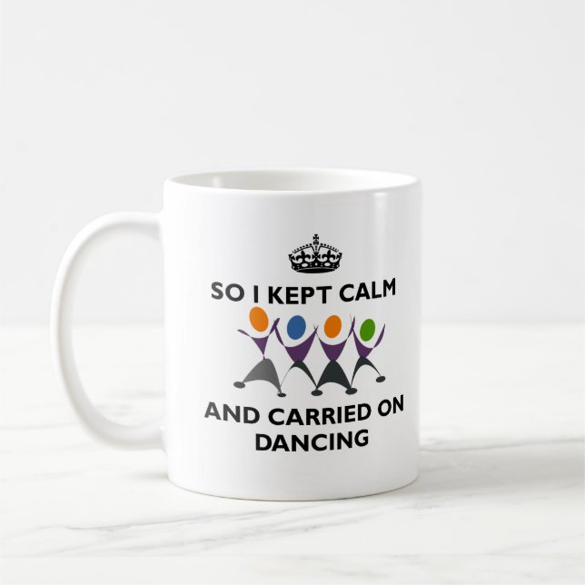 Dancing Coffee Mug (Left)