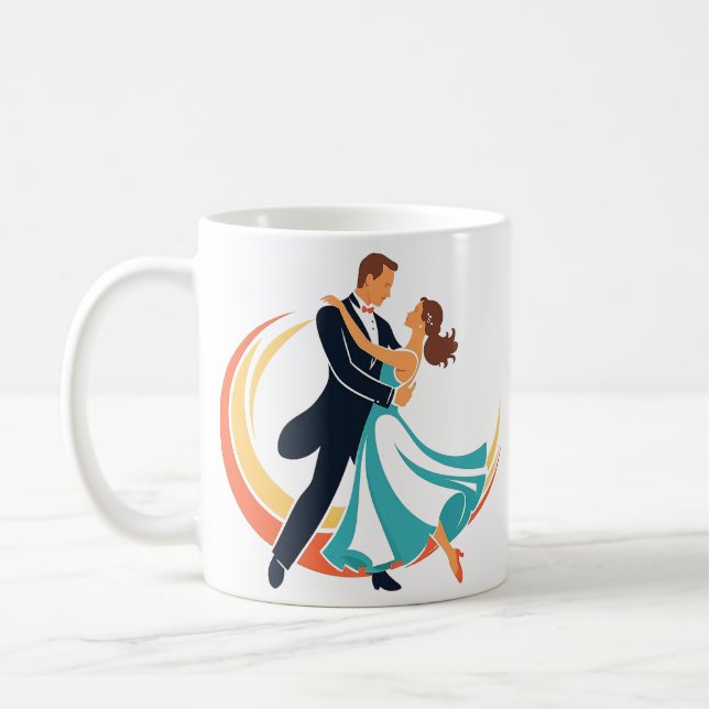 Dancing Coffee Mug (Left)