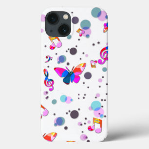 Dancing Colourful Music iPhone 13 Case