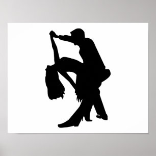 Dancing couple poster