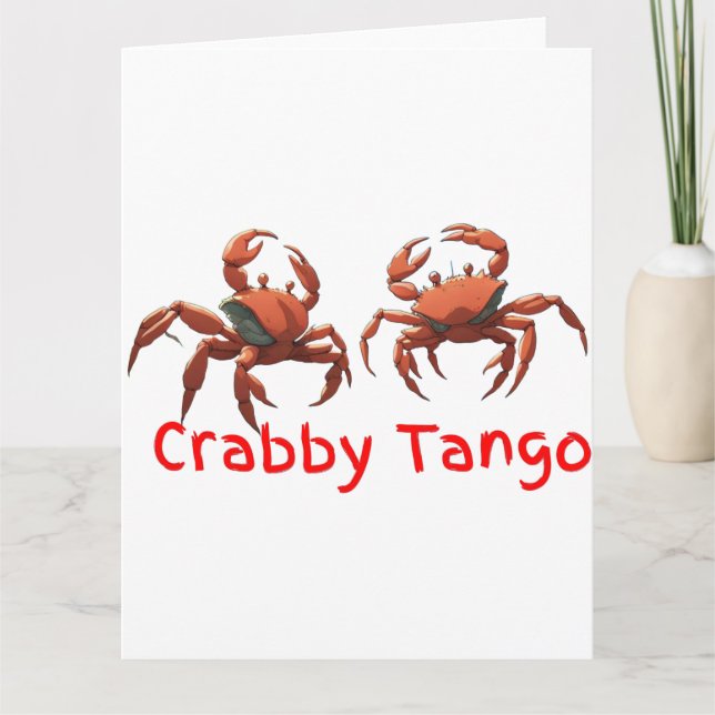 Dancing Crabs Card (Front)