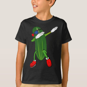 Dancing Cucumber Pickle Lover Cute Funny T-Shirt