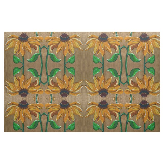 Dancing Daisies Fabric (Fat Quarter)