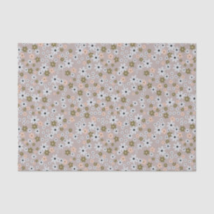 Dancing Daisies Pink Tissue Paper