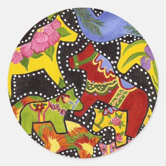 Dancing Dala Sticker (Front)