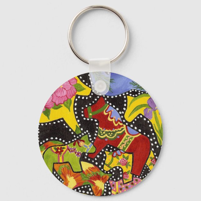 Dancing Dalas Keychain (Front)