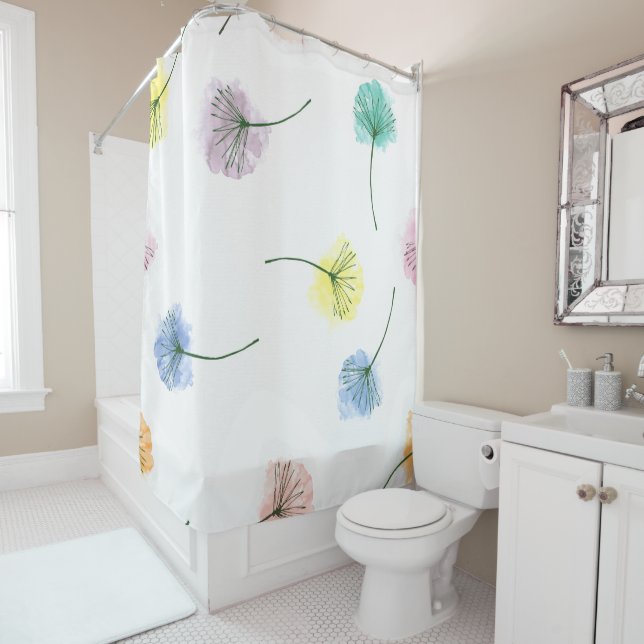 Dancing Dandelions | Watercolor Floral Pattern (In Situ)