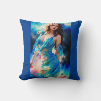 Dancing delights throw pillow