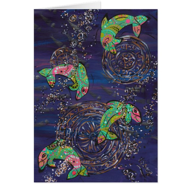 Dancing Dolphins by Kewzoo (Front)