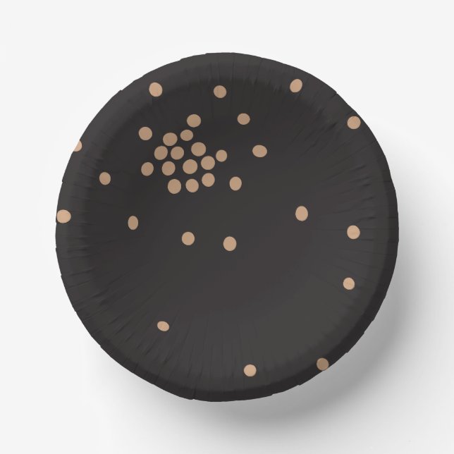 Dancing Dots 1 Paper Plate (Front)