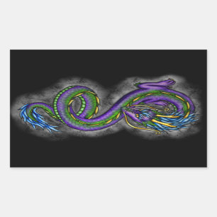 Dancing Dragon Sticker