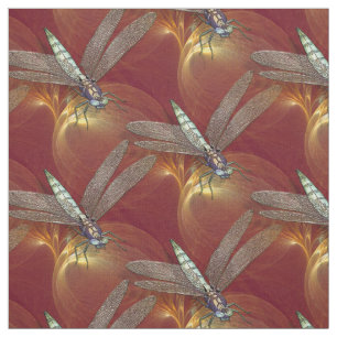 Dancing Dragonflies Fabric