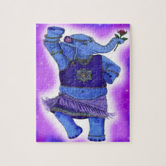 Dancing Elephant Jigsaw Puzzle