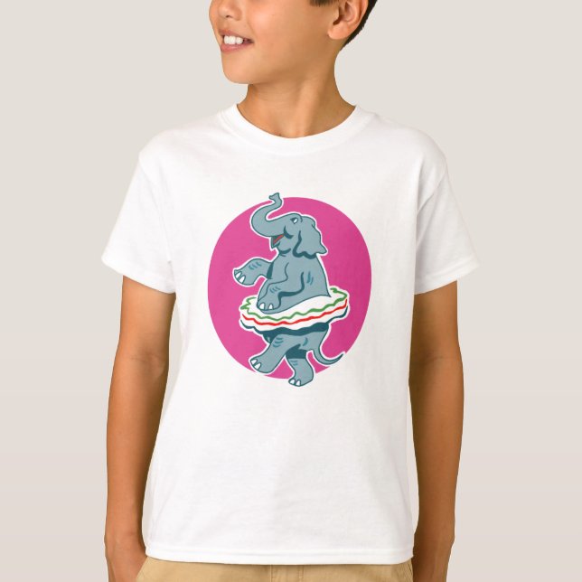 Dancing Elephant T-Shirt (Front)