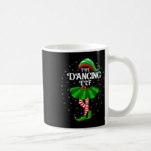 Dancing Elf Christmas Family Matching Women Girls  Coffee Mug