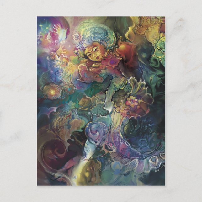 Dancing Faery*** Postcard (Front)