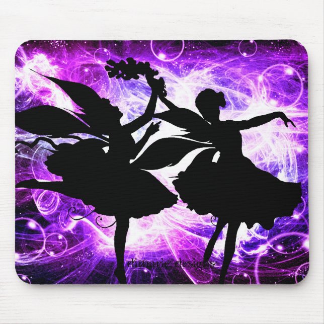 Dancing Fairies Mouse Pad (Front)