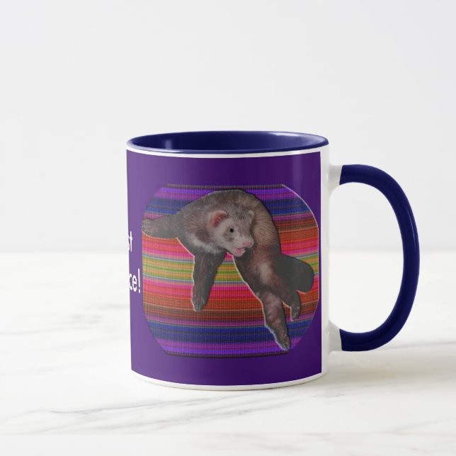 Dancing Ferret Mug (Right)