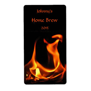 Dancing Fire Beer Label
