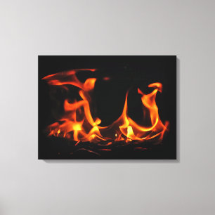 Dancing Fire Canvas Print